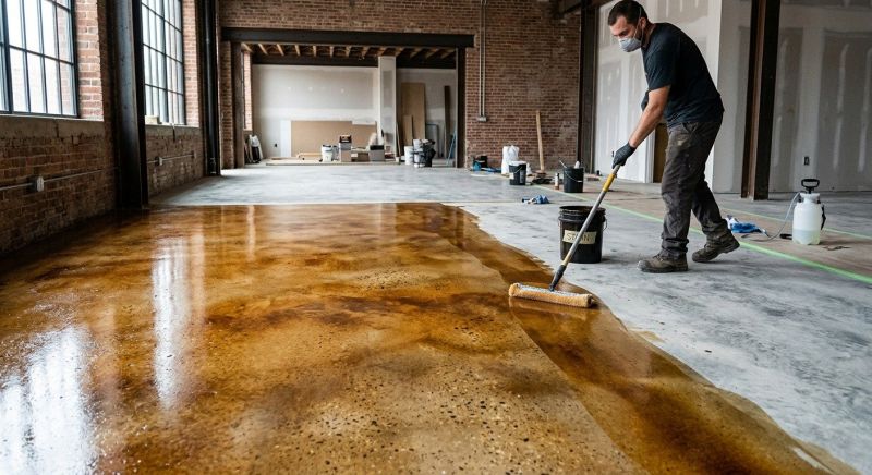 Concrete Tinting in Fort Worth, TX