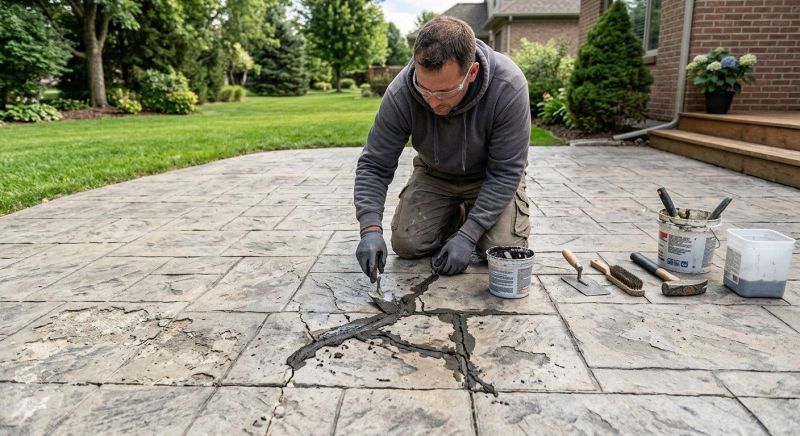 Decorative Concrete Repair in Sarasota, FL