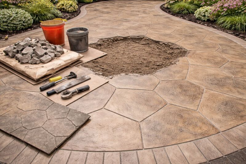 Decorative Concrete Repair in Fredericksburg, VA