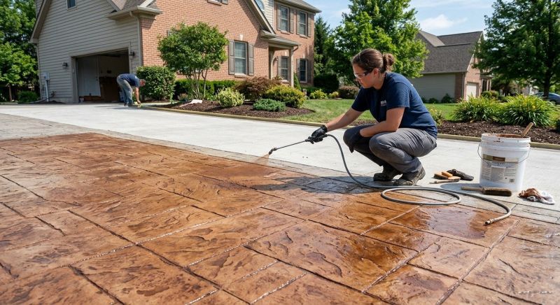 Driveway Acid Washing in Dallas, TX