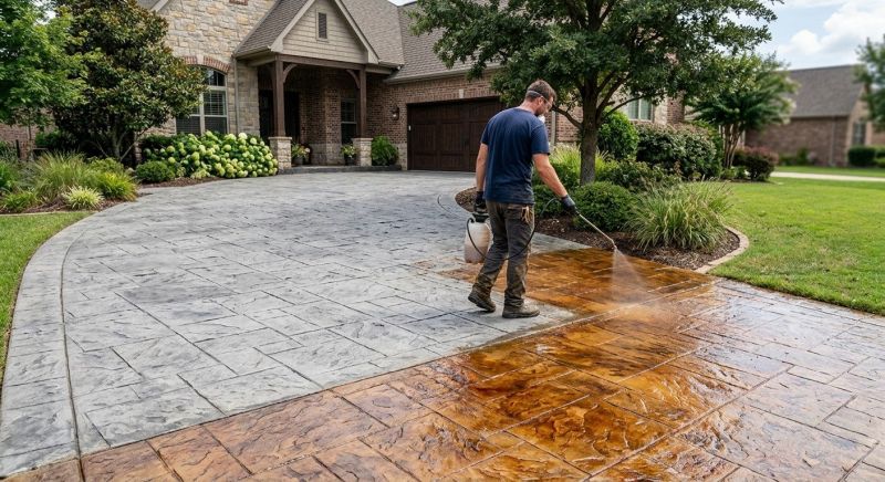 Driveway Overlaying in Fort Worth, TX