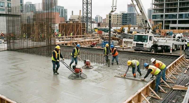 Commercial Concrete Finishing Service