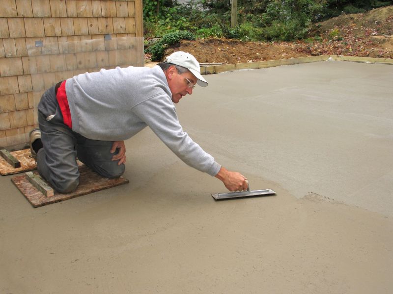 Local Commercial Concrete Finishing pros at work