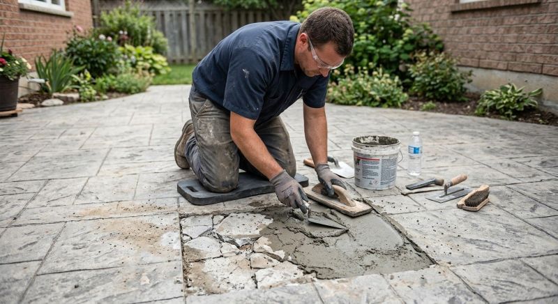 Decorative Concrete Repair in Sarasota, FL